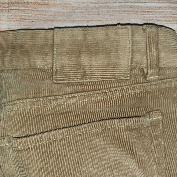 Black Brown 1826 Pants Mens 32×32 Corduroy Straight Leg Jambe Droite Brown - Picture 3 of 16